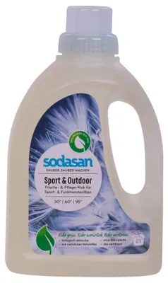 Immagine prodotto di Detersivo bucato sportivo 750 ml, detersivo per abbigliamento sportivo, detersivo liquido