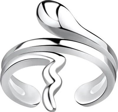 Produktbild von Ohrklemme Silber 925: Ear Cuff Ohrring Schlange