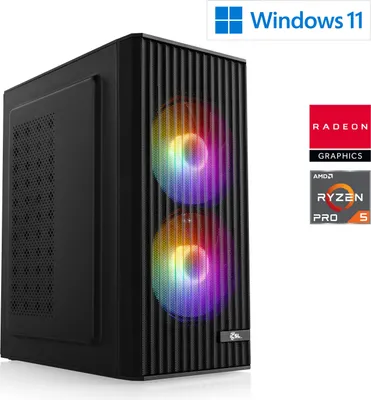 Image de M12870H / AMD Ryzen 5 Pro 5655G, 6x 3900 MHz / AMD  / 16 Go DDR4 RAM / M.2 SSD 1000 Go - Windows 11 Home