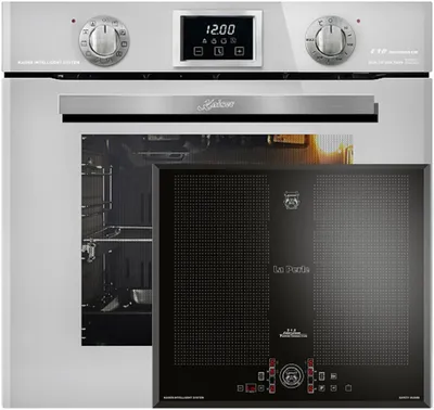 Produktbild von Herd Set Kaiser EH 6326 W Einbaubackofen 79 L+ Induktionskochfeld 60 cm KCT 61 FI