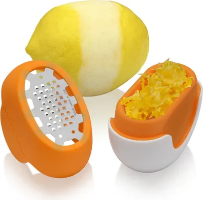 Obrázek produktu pro Microplane 34830 Struhadlo Flexi Zesti řady Specialty, oranžové/bílé (1 kus)