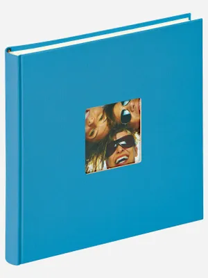 Produktbild von Walther, FA-205-U,Designalbum Fun, oceanblau, 26X25 cm