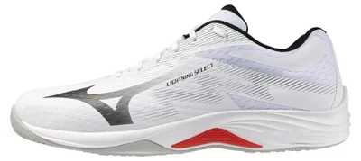 Produktbild von Mizuno Unisex LIGHTNING SELECT Volleyball Sneaker V1GA267059 White Black Red, Schuhgröße:41 EU