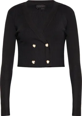 Produktbild von NAEMI damen strickjacke - schwarz, M