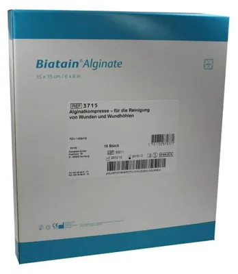 Produktbild von BIATAIN Alginate Kompressen 15x15 cm 10 St