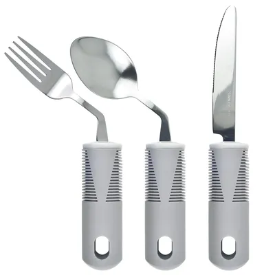 Produktbild von Gebogene adaptive Utensilien für Senioren