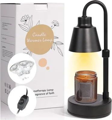Produktbild von Famanu Kerzenwärmer Lampe - Höhenverstellbar und dimmbar für gemütliches Zuhause