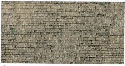 Produktbild von Vollmer 46049 - H0 Mauerplatte Haustein natur aus Karton, 25 x 12,5 cm, 10 Stück - Neu