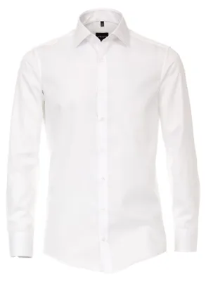 Produktbild von Venti - Modern Fit - Herren Hemd mit Kent-Kragen mit extra langen Arm (72cm) (001882), Größe:41, Farbe:Weiß (000)