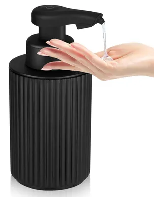 Productafbeelding van Automatische zeepdispenser met sensor, contactloos, oplaadbaar, 260 ml, zwart