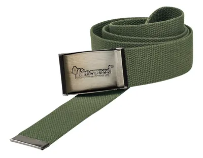 Produktbild von Pinewood 9199 Canvas Gürtel Stoffgürtel Gürtel olivgrün(107)