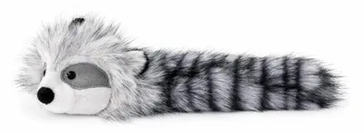 Produktbild von Aumüller Katzenspielkissen Waschbär Wolle - mit Baldrian, Katzenminze und Silver Vine