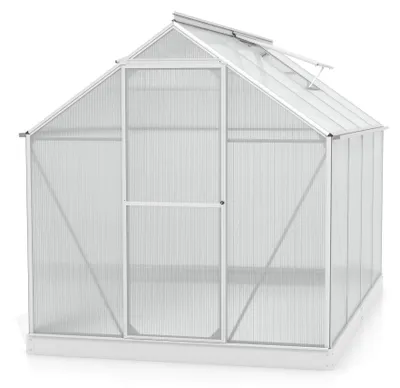 Produktbild von Vitavia Gewächshaus "Eos 6000" aluminium 6,0 m² 6 mm HKP