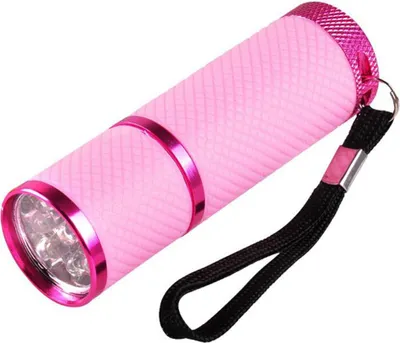Produktbild von Mini-Taschenlampe für LED-UV-Gel-Härtungslampe Handheld-Nageltrockner Nagel-Taschenlampe 9 LEDs 395 nm UV-Taschenlampen Detektor für Gesichtsmasken
