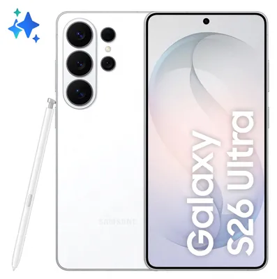 Produktbild von Samsung Galaxy S26 Ultra , 17,5 cm (6.9"), 12 GB, 512 GB, 200 MP, Android 16.0, Weiß