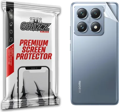 Zdjęcie produktu dla GrizzGlass SatinSkin Back Cover Protector dla Xiaomi 14T Pro - przezroczysty