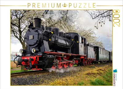 Produktbild von CALVENDO Puzzle Die Osterbahn 2000 Teile Puzzle quer | 2000 Teile Lege-Größe 90x67cm Foto-Puzzle für glückliche Stunden