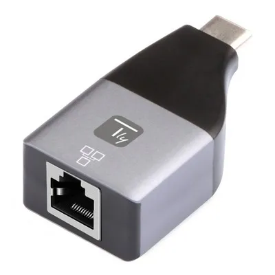 Produktbild von TECHLY Adapter USB-C M auf RJ45 F Ethernet 1000Mbps