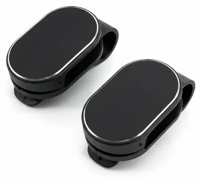 Immagine prodotto di Set di 2 supporti universali per occhiali per parasole auto
