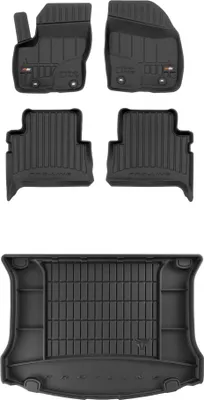 Produktbild von FROGUM Gummimatten Auto Fußmatten + Kofferraummatte für Ford Kuga I 2008-2013