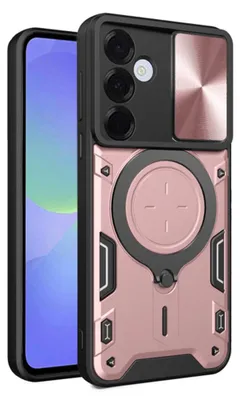Zdjęcie produktu dla Techsuit CamGuard Pro etui na Samsung Galaxy A36 5G – różowo-złote