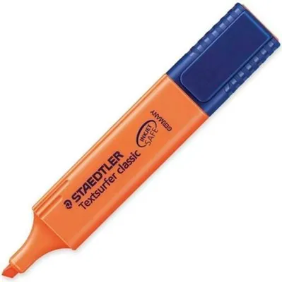 Obrázok produktu pre Zvýrazňovač Staedtler® 364-4 Textsurfer® classic, plniteľný, oranžový