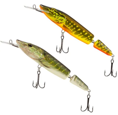 Produktbild von Salmo Pike 13cm Jointed Deep Runner Hot Pike