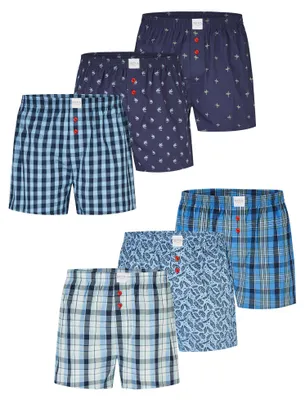 Produktbild von Phil & Co. Berlin Herren Boxer Classics 6-Pack mehrfarbig10 - Größe XL