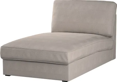 Produktbild von Dekoria Bezug für Kivik Recamiere Sofa, beige-grau, Bezug für Kivik Recamiere