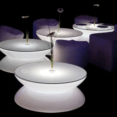 Produktbild von Moree Lounge Tisch Tische Halbrund