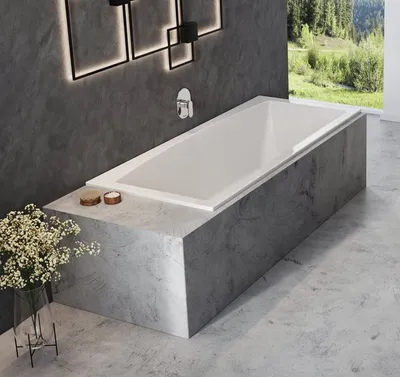 Immagine prodotto di RAVAK FORMY 02 SLIM vasca da bagno 180 x 80 bianco neve C891300000