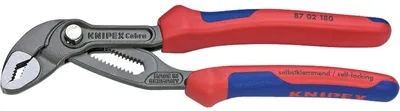 Produktbild von KNIPEX Cobra Hightech-Wasserpumpenzange - Nut-und-Feder-Zange - 180 mm - maximale Öffnung: 42 mm (87 02 180)