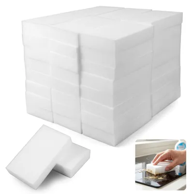 Productafbeelding van 50 stuks vuilverwijderingsspons 10 x 6 x 2 cm