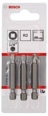 Produktbild von Schrauberbit Extra-Hart R2, 49 mm, 3er-Pack