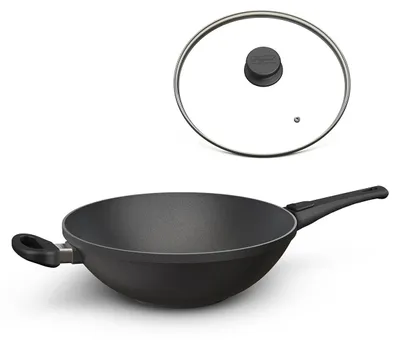 Produktbild von Hoffmann Wok Selection Ø 32 cm Aluguss Antihaft mit Deckel