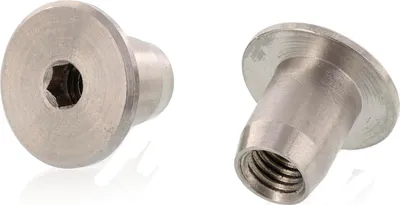 Produktbild von Hülsenmuttern Hülsenschrauben M8 Innensechskantschrauben Länge 15 mm Edelstahl
