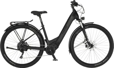Produktbild von FISCHER E-Bike Pedelec ATB Terra 8.0, Rahmenhöhe 43 cm, 29 Zoll, Akku 711 Wh, Mittelmotor, tiefer Einstieg, Kettenschaltung, LCD Display, schwarz
