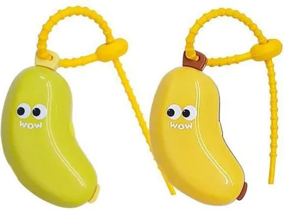 Produktbild von 1/2-teilige Bananenzahnbürstenabdeckung mit Zahnpastaspender, staubdicht, kompaktes Design, tragbarer Zahnbürstenkopfhalter