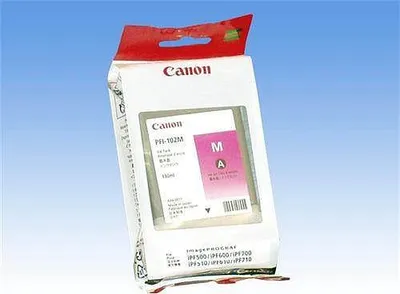 Immagine prodotto di Canon LUCIA PFI-102 M - 130 ml - Magenta - Originale - Serbatoio d'inchiostro - per stampanti imagePROGRAF iPF500, iPF510, IPF600, iPF605,