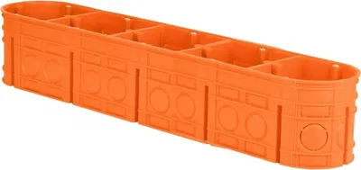 Image de Simet Boîte d'encastrement 5 Multiwall M5X60F 60mm orange (33172008)