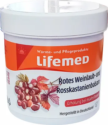 Produktbild von ROTES WEINLAUB und ROSSKASTANIEN BALSAM 250ml Beincreme Fußcreme Creme Salbe 71