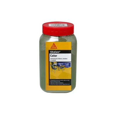Produktbild von SIKA SikaCem Color Zement, Kalk und Gipspulver - Grün - 900g
