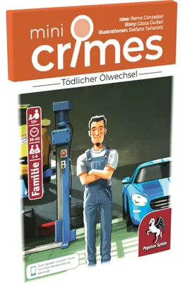 Obrázek produktu pro Pegasus MiniCrimes, Karetní, Rodinný, 10 rok/roky, 20 min, 40 min, Rodinná hra