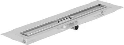 Produktbild von ACO ShowerDrain C, Rinnenkörper, 98,5 cm, Einbauhöhe Oberkante Estrich: 5,7 – 12,8 cm, ohne Aufkantung