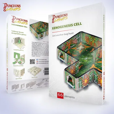 Produktbild von Archon Studio - DNL0003 : Dungeons & Lasers Expansion Set: XENOGENESIS CELL Neu