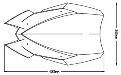 Produktbild von Windschild Puig New Generation Touring 425 x 300 mm mit ABE für Kawasaki Z900, Z900SE Bj. 2020 - 2024