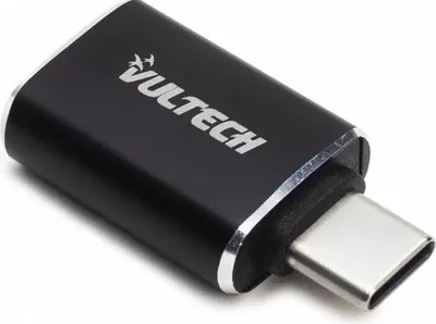 Produktbild von Vultech ADP-02P, USB Type-C, USB Type-A, Schwarz