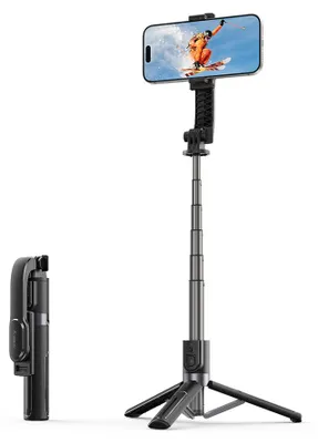 Produktbild von Orico SPV90 Selfie-Stick, Mini-Stativ aus Aluminium, Bluetooth, 360°-Drehung