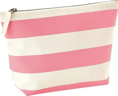 Produktbild von Westford Mill - Zubehörtasche "Nautical" RW9142 (Einheitsgröße) (Natürlich/Pink)