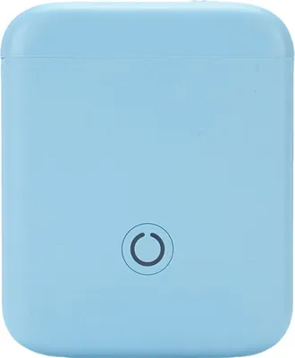 Produktbild von Tragbarer Bluetooth-Etikettendrucker mit mehreren integrierten Vorlagen Thermischer, tintenloser Fotodrucker mit App für zu Hause und die Schule Blau